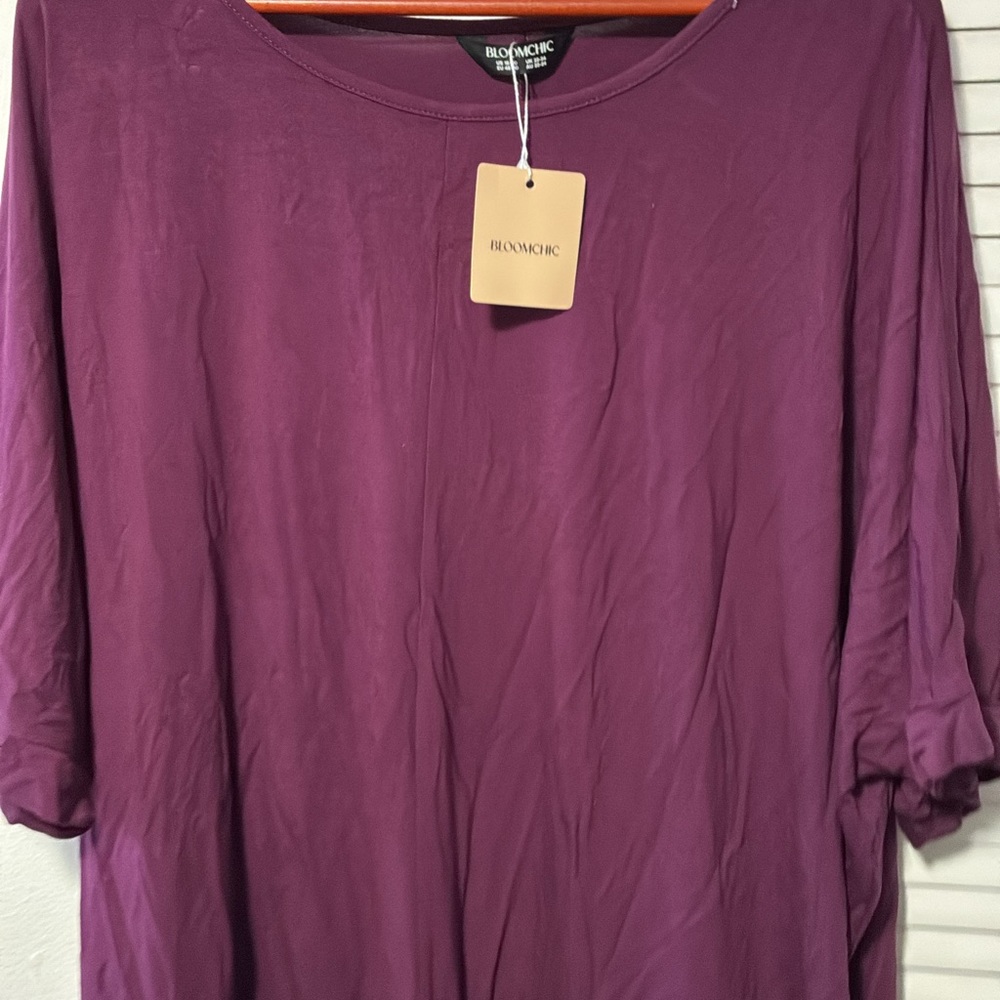 BloomChic Rich Purple Blouse